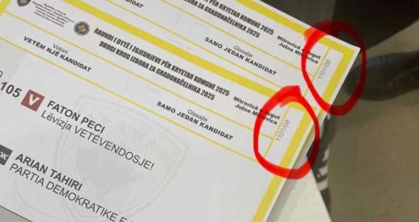 KQZ thotë se edhe Gjakova lajmëroi për fletëvotime me gabime si të Mitrovicës