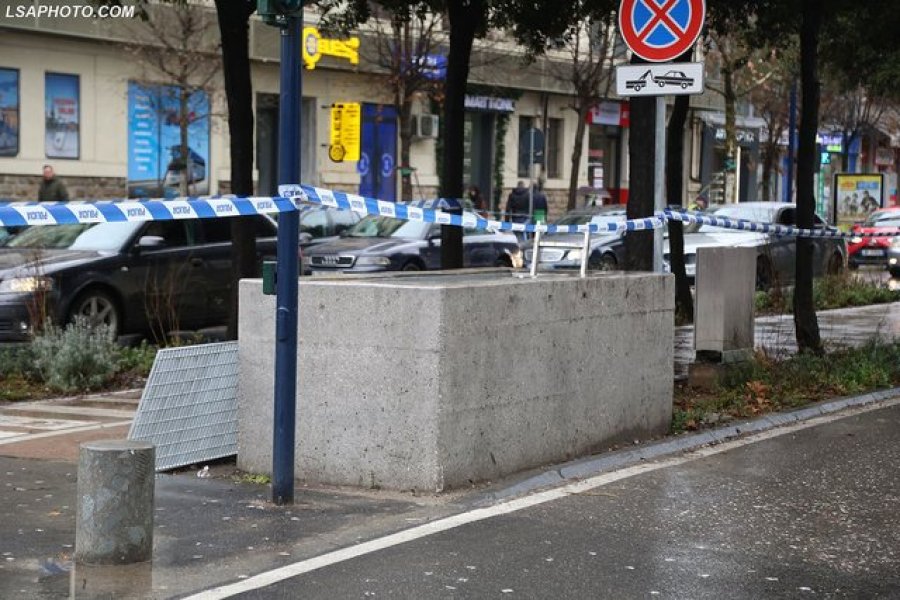 Korçë: 64-vjeçari dëmton me gur xhamat e një banke, procedohet penalisht