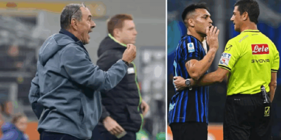 Sarri shpërtheu kundër arbitrave pas humbjes ndaj Interit, klubi i Lacios del me deklaratë zyrtare