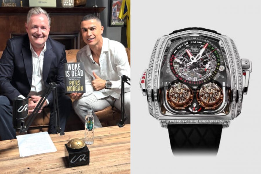 Cristiano Ronaldo mahnit me orën e tij të rrallë prej ari e diamanti, vetëm 18 ekzemplarë në botë