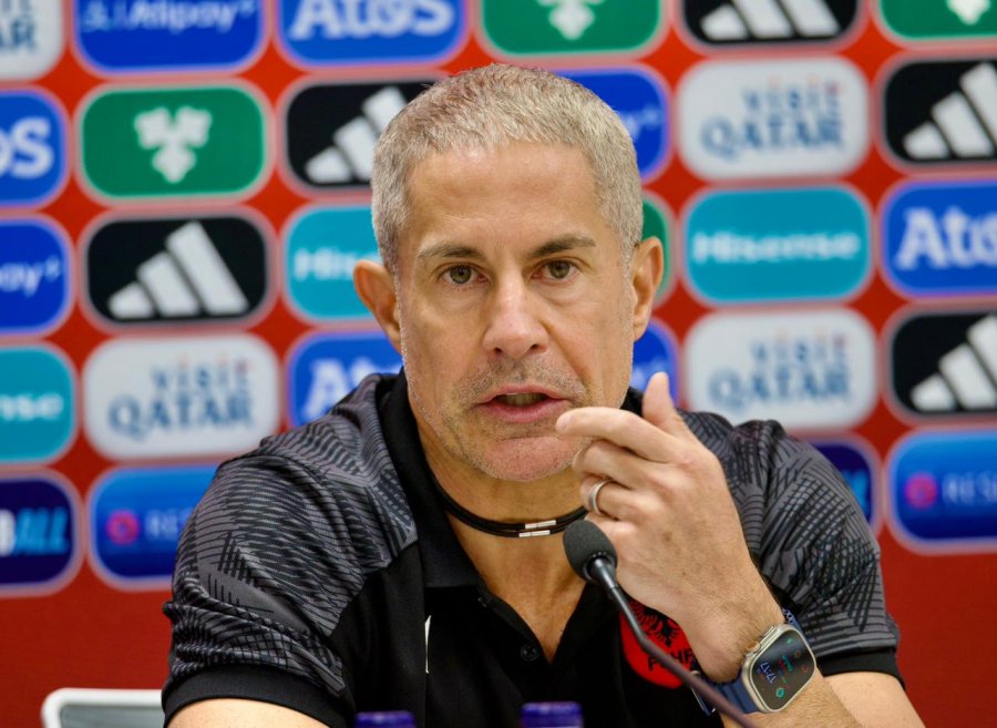 Sylvinho shmang euforinë: Përgjegjësi e madhe, jemi afër play-off-it, moment historik për Shqipërinë