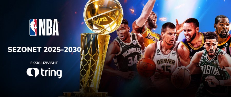 NBA ekskluzivisht në Tring 2025-2030 -  ‘Të magjishmit’ sërish në shtëpinë e tyre për 5 sezone