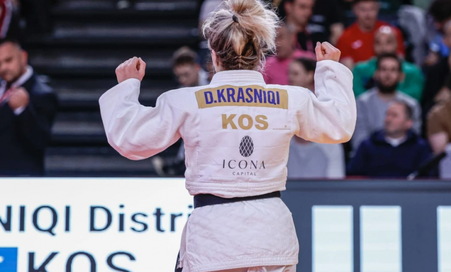 Distria Krasniqi shkëlqen në Zagreb, siguron medaljen e artë për Kosovën
