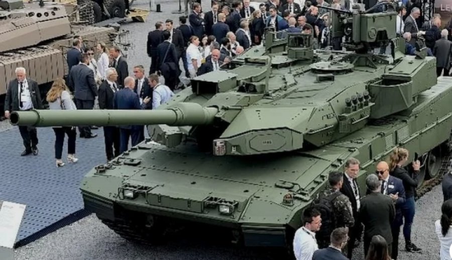 Gjermania prezantoi tankun e saj të sapozhvilluar Leopard 2A8