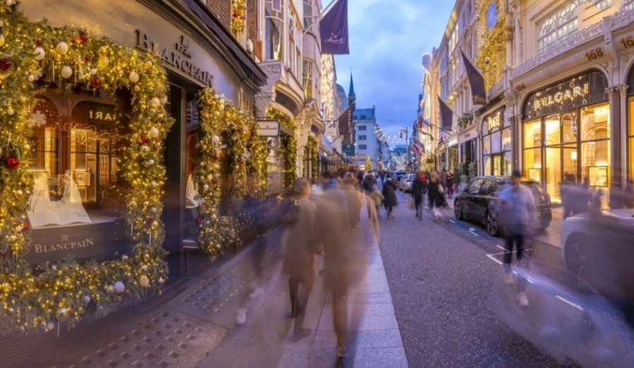 New Bond Street/  Rruga më e shtrenjtë tregtare në botë 