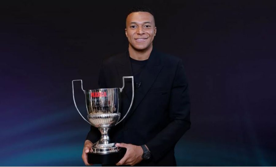 Mbappe merr trofeun ‘Pichichi’ për sezonin e kaluar