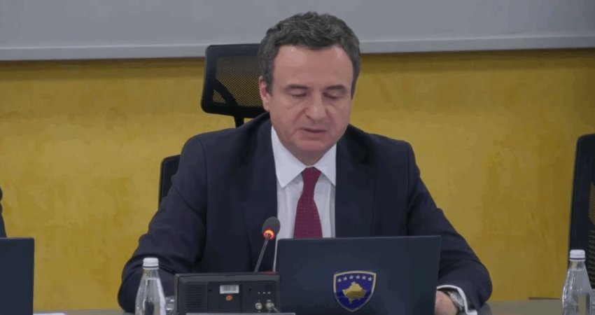 Kurti: Fabrika e municioneve përfundon vitin e ardhshëm, municionet e para në fund të 2026-s