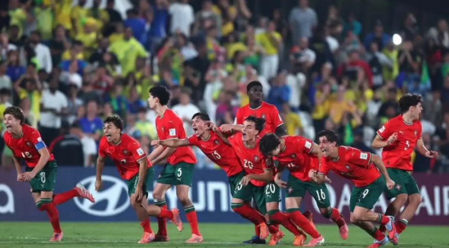 Portugalia U-17 për herë të parë kampione e botës, mposhti Austrinë në finale