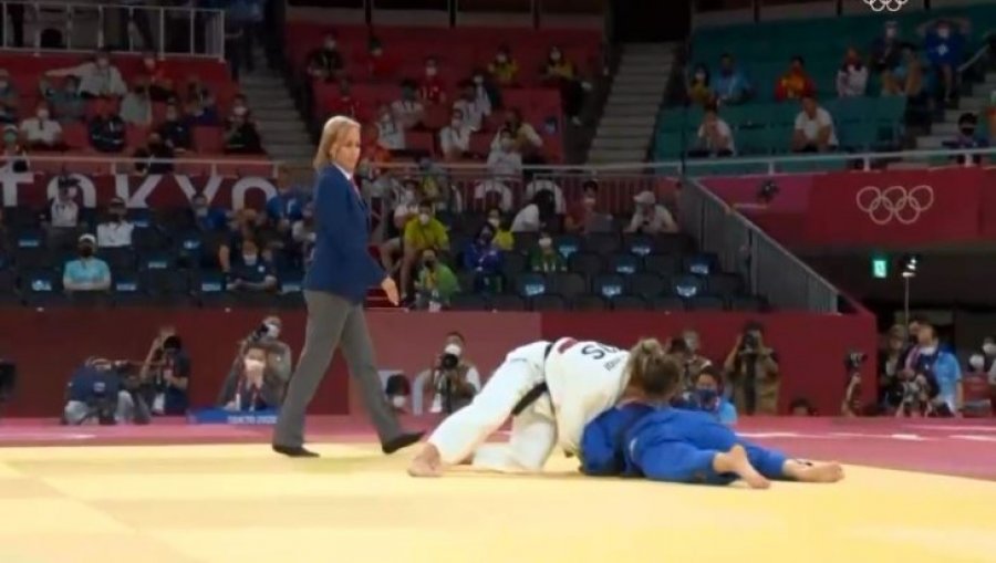 Xhudo/ Distria Krasniqi kalon në gjysmëfinale në ‘Abu Dhabi Grand Slam 2025’