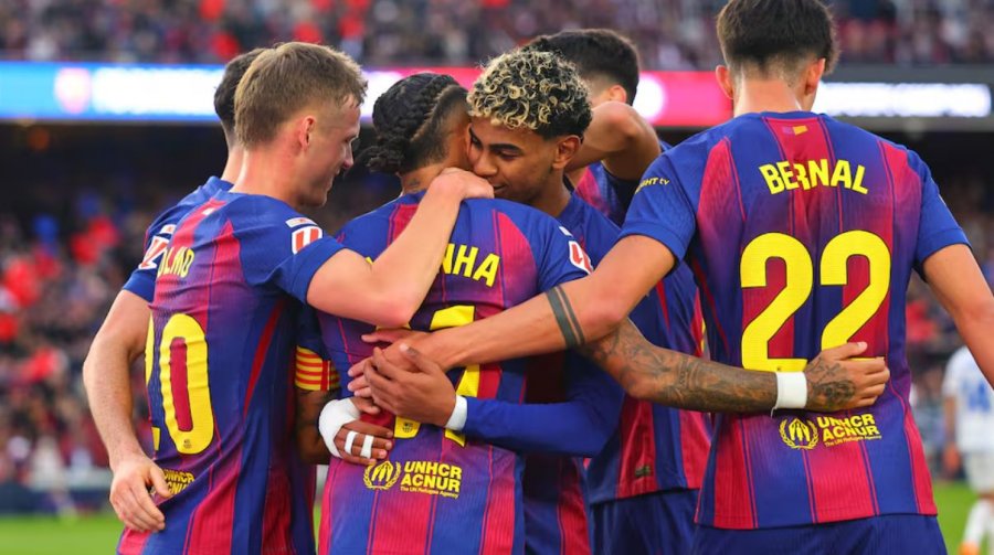VIDEO/ Barcelona përmbys Alavés-in dhe merr kreun, shkëlqen Raphinha