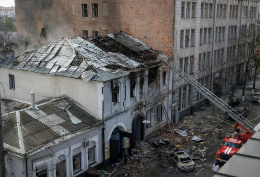 Sulm me dronë në Kiev, një i vdekur dhe 11 të plagosur