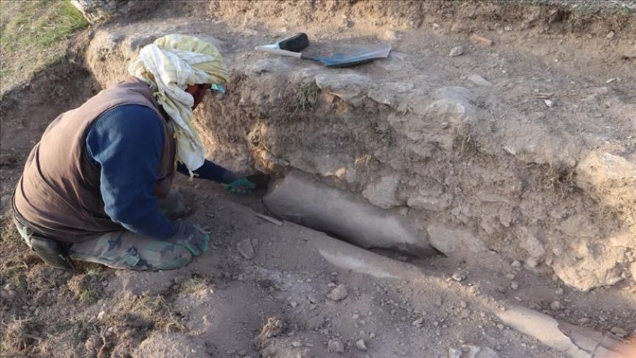 Statujë 1800-vjeçare zbulohet në një qytet të lashtë në Turqi