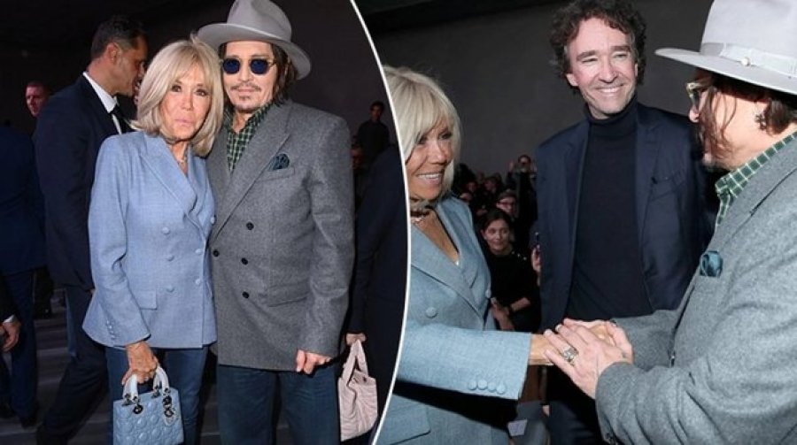 Java e Modës në Paris, Brigitte Macron dhe Johnny Depp rrëmbejnë gjithë vëmendjen