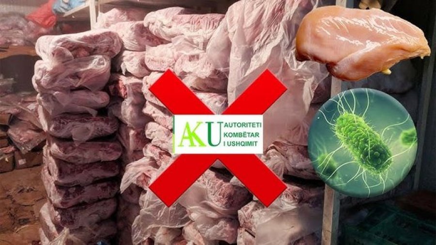 Inspektimet zbuluan mijëra kilogramë mish dhe nënprodukte me salmonelë, konsumatori nuk u informua