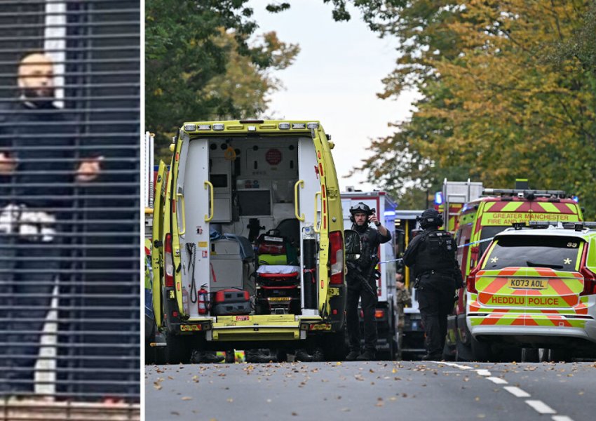 VIDEO/ I veshur me jelek antiplumb, ky është autori i sulmit në sinagogën hebraike në Manchester! 