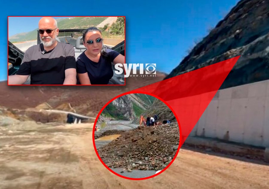Rama e inaguroi me mburrje pas 14 vitesh punime, shembet rruga në aksin Qukës-Qafë Plloçë