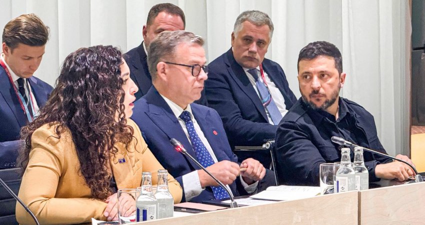 Presidentja Osmani në tryezën e liderëve të EPC-së: Evropa të parandalojë taktikat destabilizuese të Serbisë