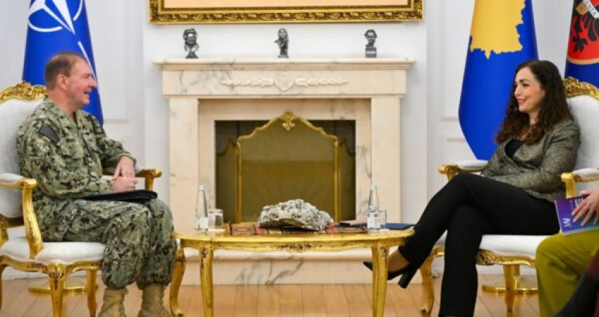 Osmani takon Admiral Munsch: Marrëdhënia me KFOR-in, jetike për stabilitetin në Kosovë