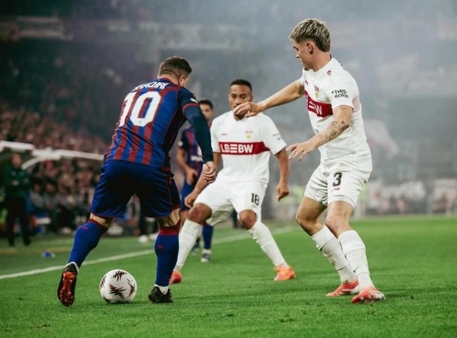 Xherdan Shaqiri përzgjidhet në formacionin më të mirë të javës në Europa League