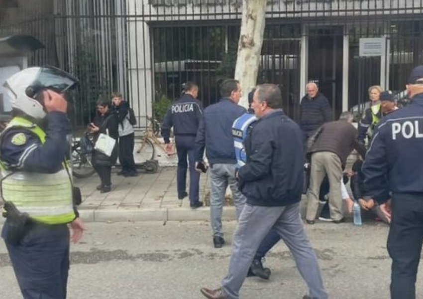 I shtrirë përtokë përpara Gjykatës së Apelit... Pamjet e para të gjyqtarit Kalaja pasi u qëllua me armë