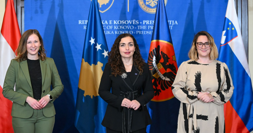 Osmani kërkon përkrahjen e Austrisë dhe Sllovenisë për heqjen e masave të BE-së ndaj Kosovës