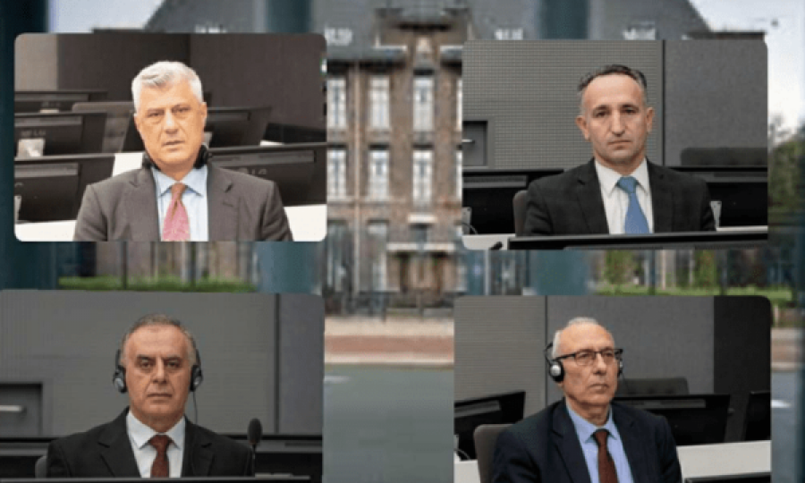 Hagë: Vazhdon paraburgimi për Hashim Thaçin dhe tre të akuzuar të tjerë