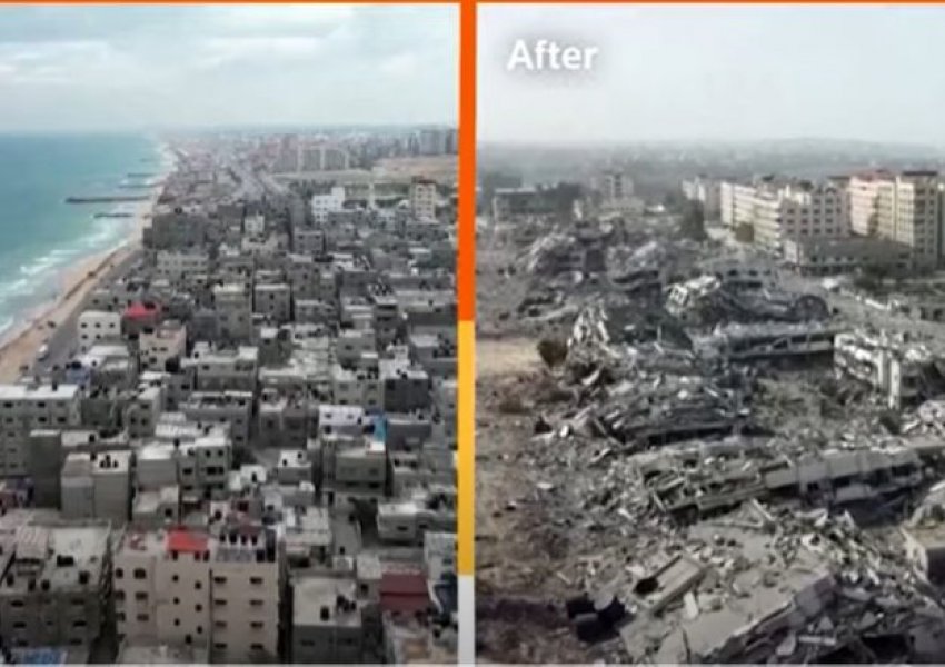 Uri, shkatërrim dhe gërmadha! Si u transformua Gaza nga dy vite luftë