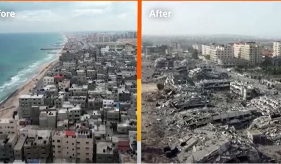 Uri, shkatërrim dhe gërmadha! Si u transformua Gaza nga dy vite luftë