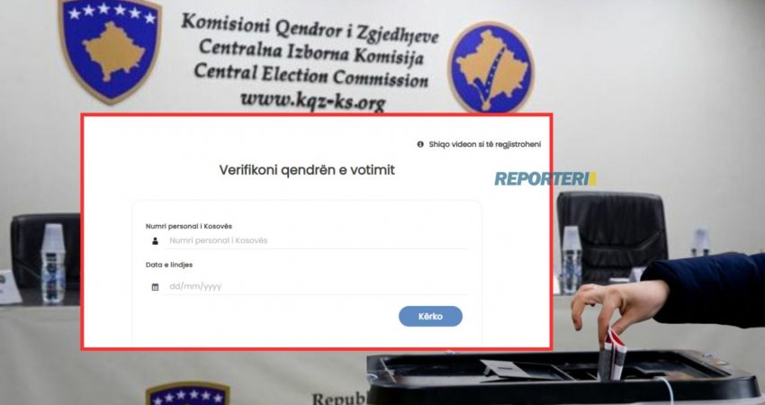 KQZ thirrje votuesve: Në këtë platformë mund ta gjeni qendrën ku do të votoni