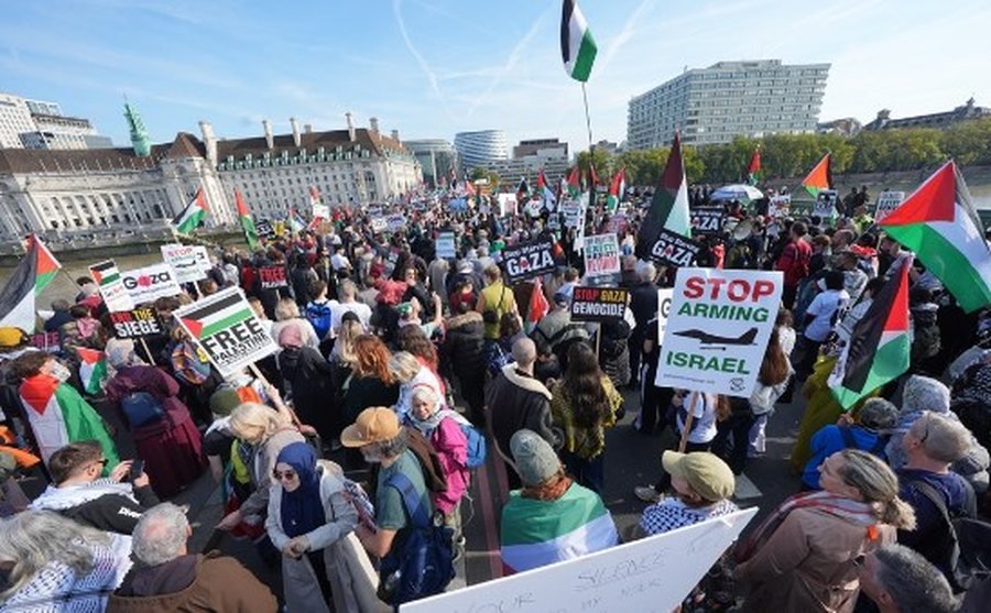 Mbahet tubim pro-Palestinës në Londër, arrestohen disa persona