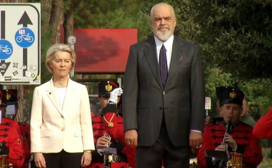 Turi në Ballkanin Perëndimor/ Pas Begajt, Von der Leyen pritet nga Rama në kryeministri