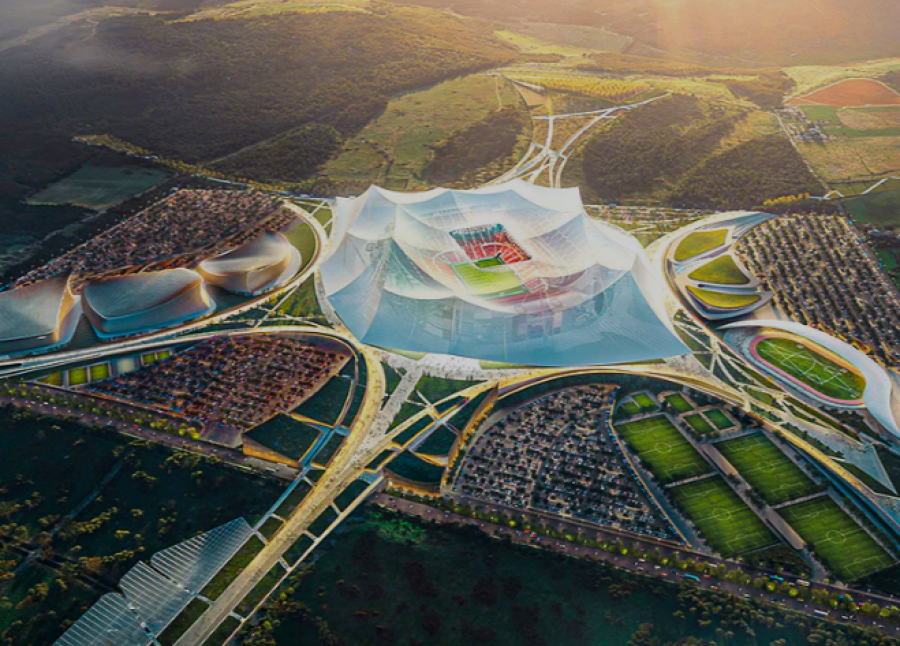 Maroku synon finalen e Botërorit 2030 në stadiumin e ri të Casablanca-s
