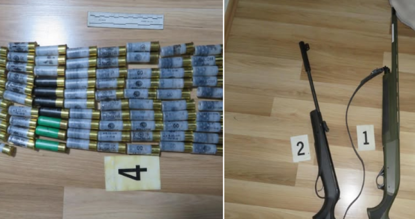 Sekuestrohen dy armë dhe 82 fishkë në Korishë të Prizrenit