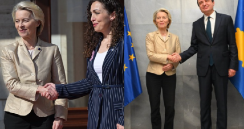 Evropa në Prishtinë: Çfarë sinjalesh solli vizita e Ursula von der Leyen për Kurtin e Osmanin