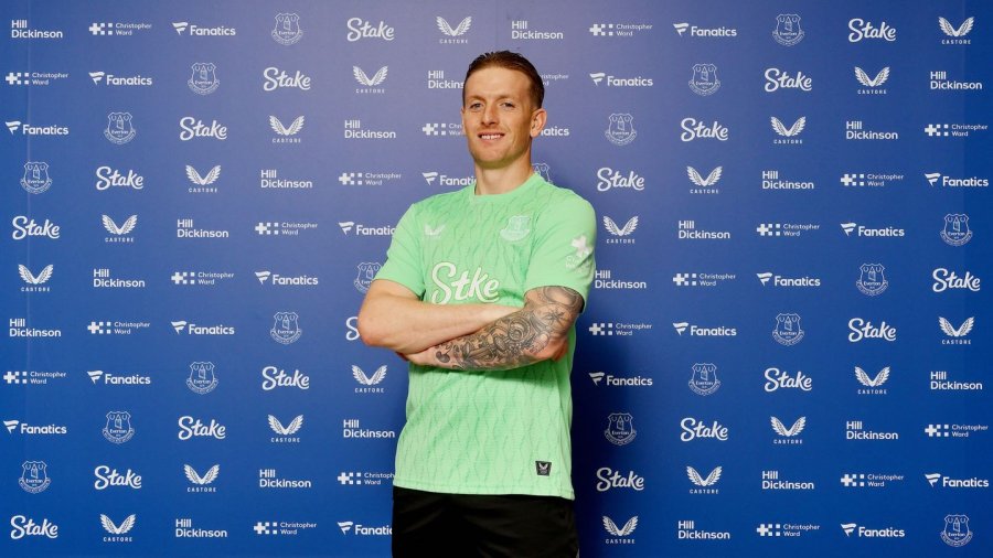 Jordan Pickford rinovon me Evertonin deri në vitin 2029