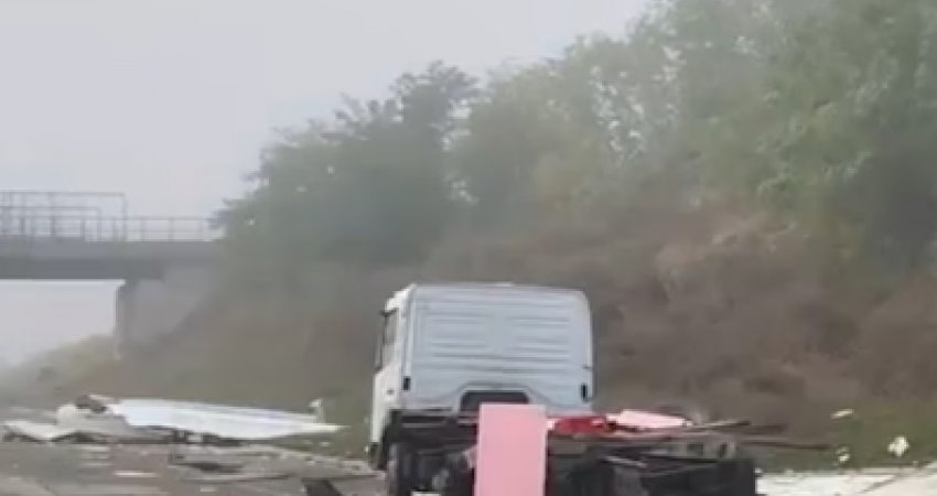 Aksident në autostradën Prishtinë-Prizren, personi i lënduar në gjendje të rëndë