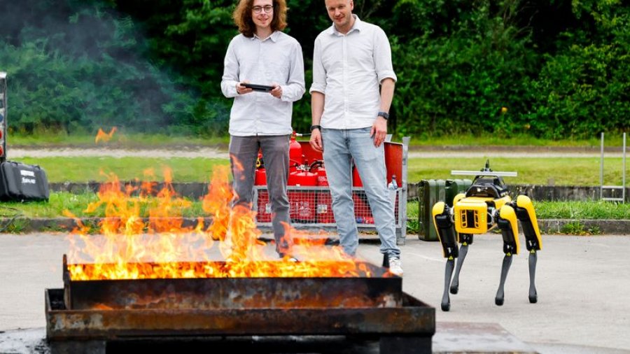 Njihuni me Byte, robotin me inteligjencë artificiale që do të luftojë zjarret në pyje
