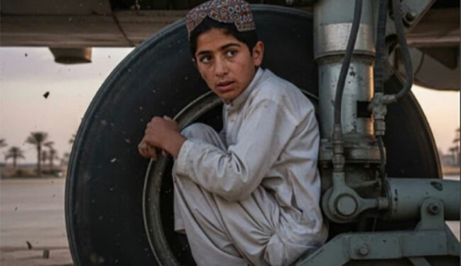 Misioni i pamundur, 13 vjeçari afgan fluturon nga Kabuli në Delhi në rrotën e avionit