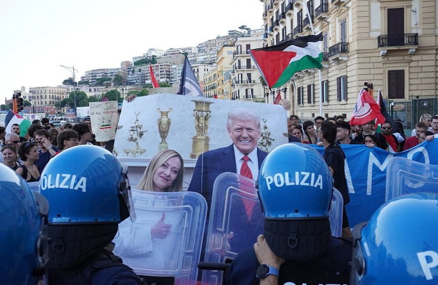 Trazira politike në Itali/ Trump pretendon se Meloni kërkon një marrëveshje tregtare që sfidon BE-në