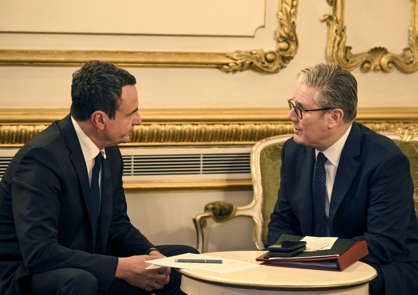 Kurti takohet me Kryeministrin britanik Starmer