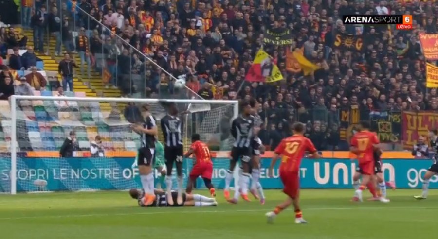 VIDEO/ Mesfushori i Kombëtares shënon golin e tij të parë në Serinë A