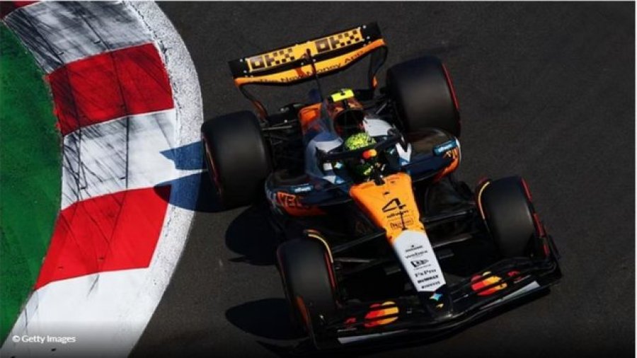 Lando Norris, pole position në Meksikë me rekord të pistës, spikat dhe Ferrari