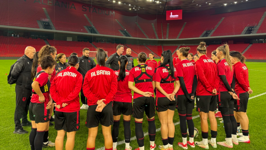 UEFA Nations League/ Kombëtarja e vajzave mbyll përgatitjet për sfidën vendimtare ndaj Qipros
