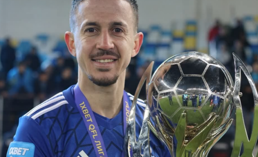 Gripshi fiton ‘Këpucën e Artë’/ Sulmuesi kuqezi është goleadori më i mirë në Kazakistan