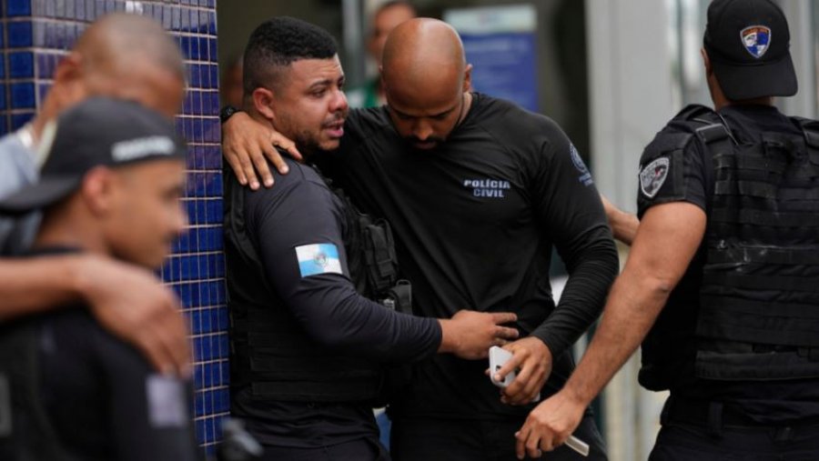 Aksion i madh policor në Rio de Janeiro: 20 të vrarë, mbi 80 të arrestuar