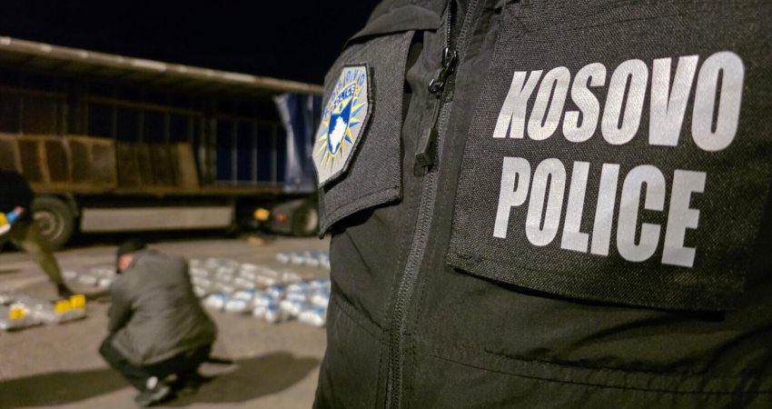 Antidroga aksion në Prishtinë: Arreston një person, gjen 200 kilogramë substanca duke u bartur me kamion