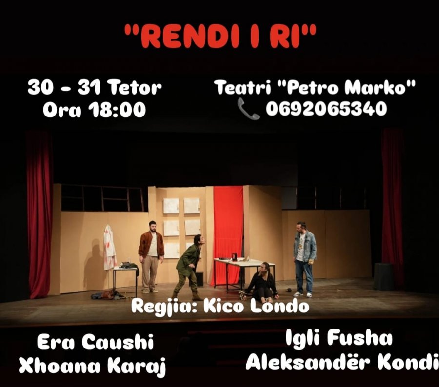 'Rendi i Ri' i Teatrit Shëtitës: Një shfaqje dedektiv që sfidon audiencën në Vlorë