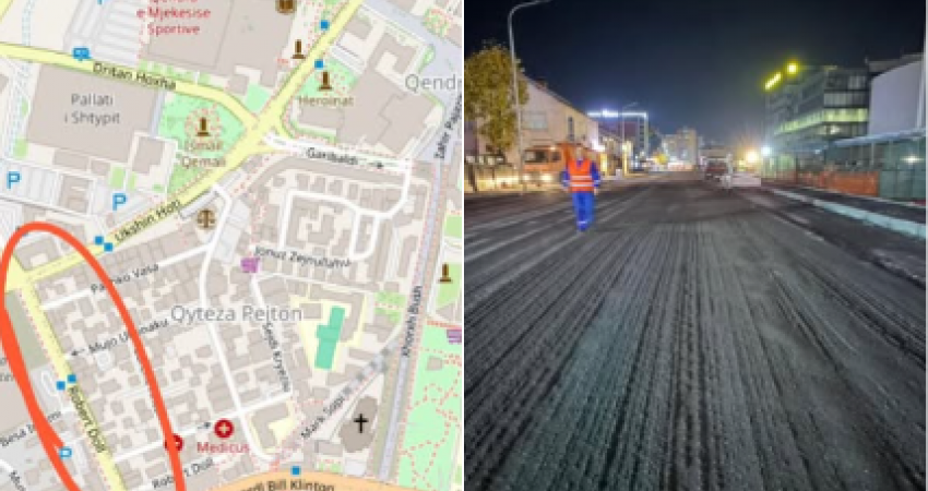 Kjo rrugë në Prishtinë mbyllet nesër për qarkullim