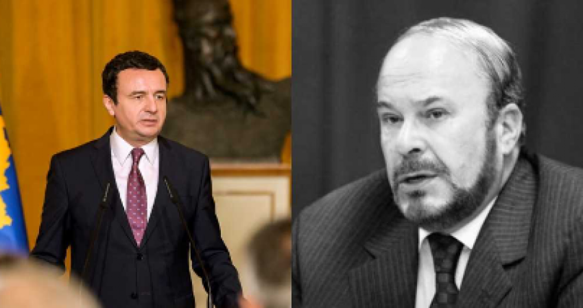 Kurti për vdekjen e Fatos Nanos: Emër qendror në historinë politike të Shqipërisë së tranzicionit