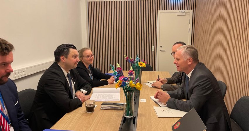 Bislimi u takua me ministrin e Çështjeve Evropiane të Finlandës, flasin për integrimin evropian